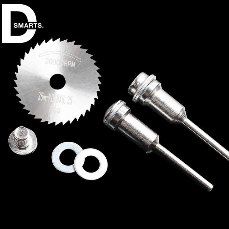Lưỡi cắt đa năng mini,bộ 5 lưỡi kèm 1 đầu nối | Sắc bén,nhỏ gọn,bền bỉ