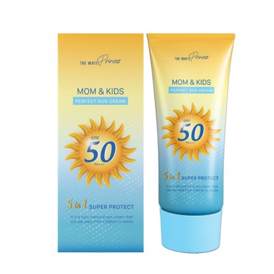 Kem Chống Nắng Đa Năng The White Princess Mom &amp; Kids Perfect Sun Cream SPF 50 PA+++