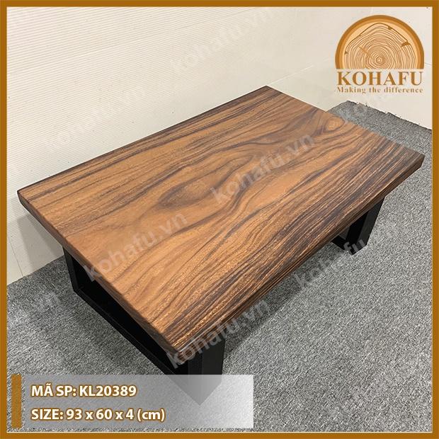 Mặt bàn SOFA, bàn kiểu Nhật gỗ me tây nguyên tấm vuông vức