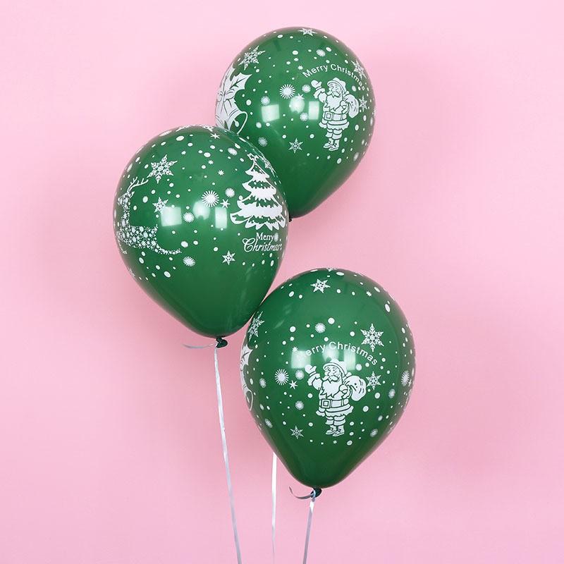 Bóng bay trang trí noel