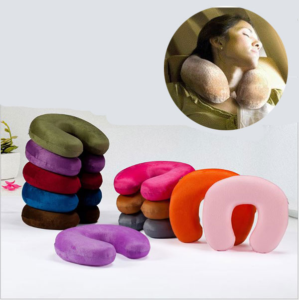 Gối Kê Cổ Cao Su Non Êm Ái Chống Đau Cột Sống Cổ
