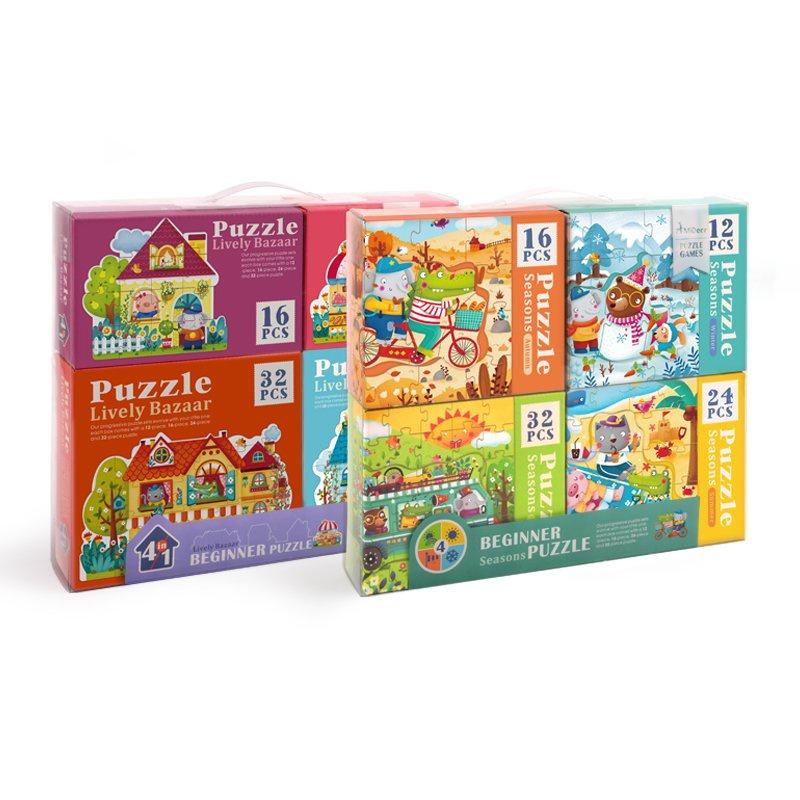 BỘ XẾP HÌNH 4 IN 1 PUZZLE