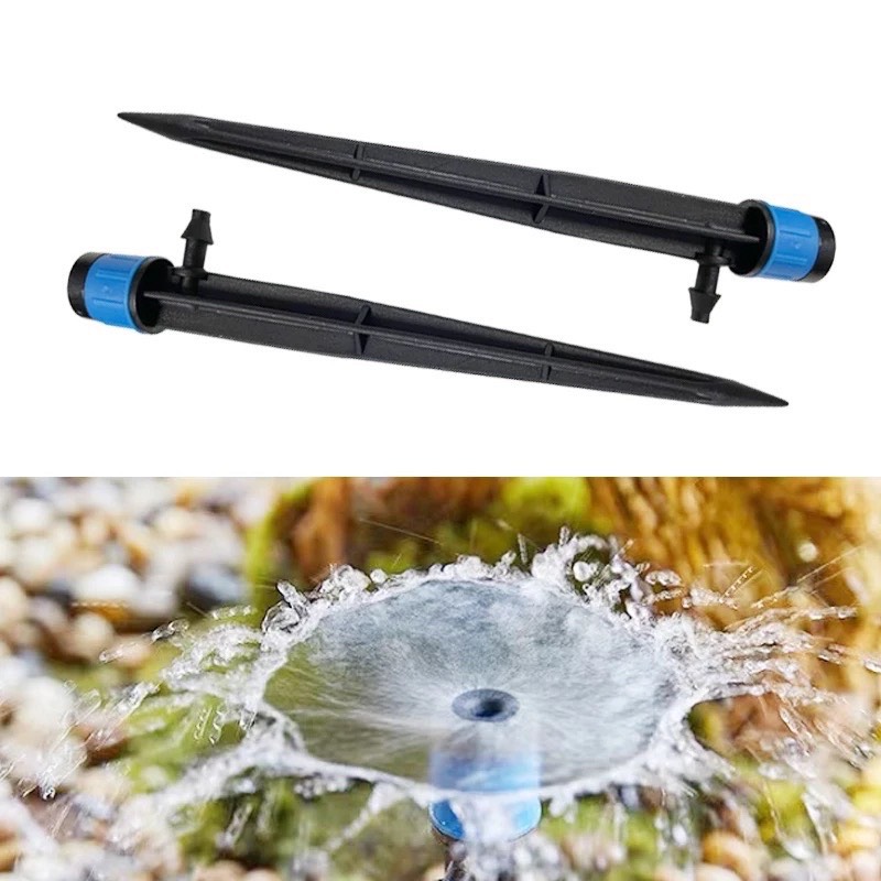 Que Cắm Béc Tưới Gốc Xòe 360 Độ - Dài 30Cm, 0-80L/H, Bán kính 0-1,0m - Loại 1 - Béc Tưới Xòe