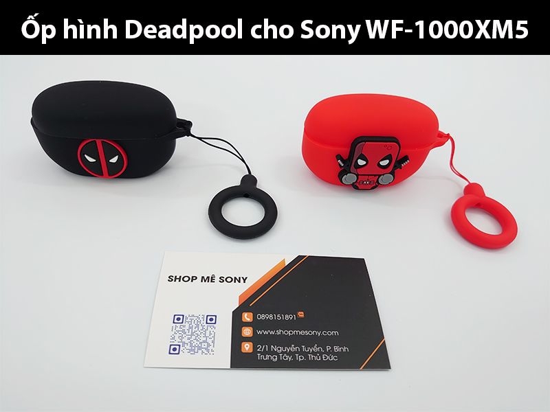 Ốp siêu anh hùng Deadpool cho Sony WF-1000XM5