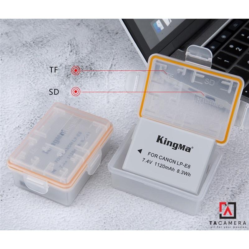 Pin - Sạc Đôi KingMa Cổng USB Dành Cho Canon LP-E8 - Hàng Chính Hãng