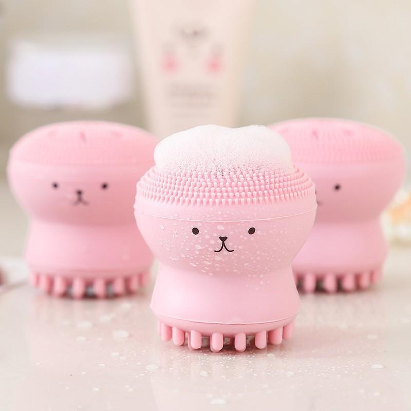Bạch Tuộc Rửa Mặt - Cọ Etude Massage Da Mặt Duashop