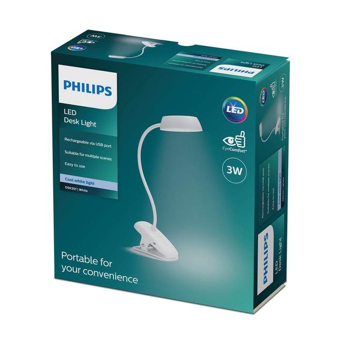 Đèn bàn Philips DonutClip DSK201