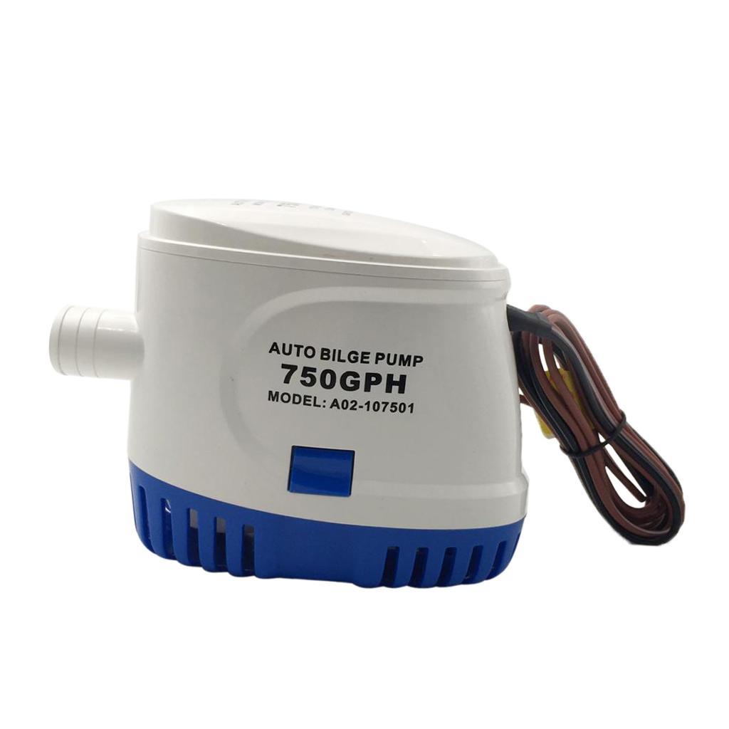 Automatic Bilge Submersible Pumps 12V DC All-in-one Marine Bilge Pump for Boat Auto Yacht RV