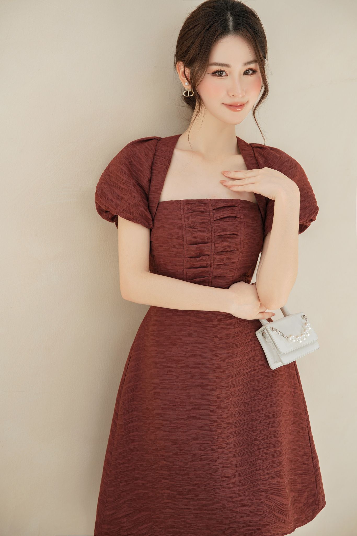 OLV - Đầm Hazel Pleated Dress