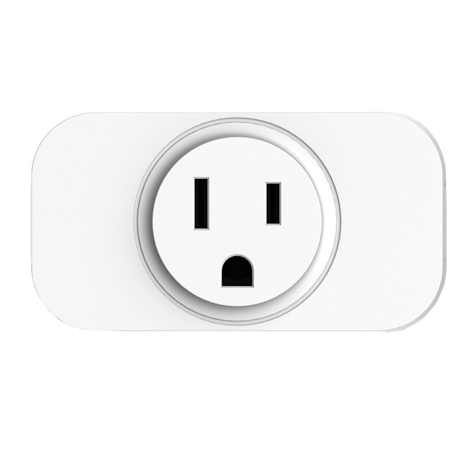 Mini Smart Plug WiFi Power Socket US Tuya APP Remote Control Timer, Voice Control Compatible with Amazon Alexa and for Google Home/Nest IFTTT