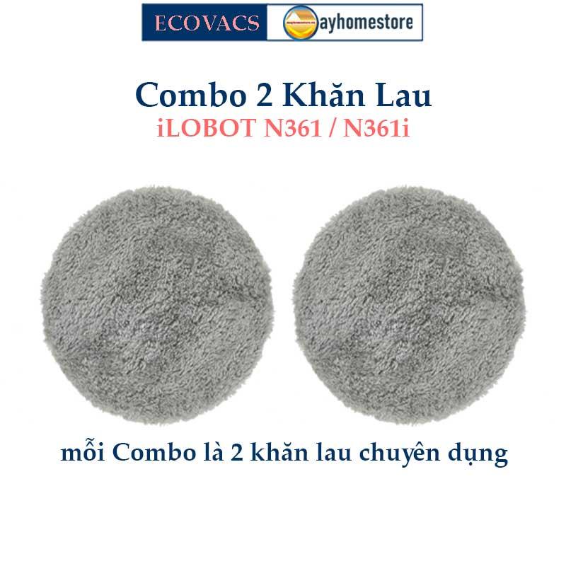 Phụ Kiện Khay & Khăn Lau Cho Robot Lau Kính iLOBOT N361 & N361i