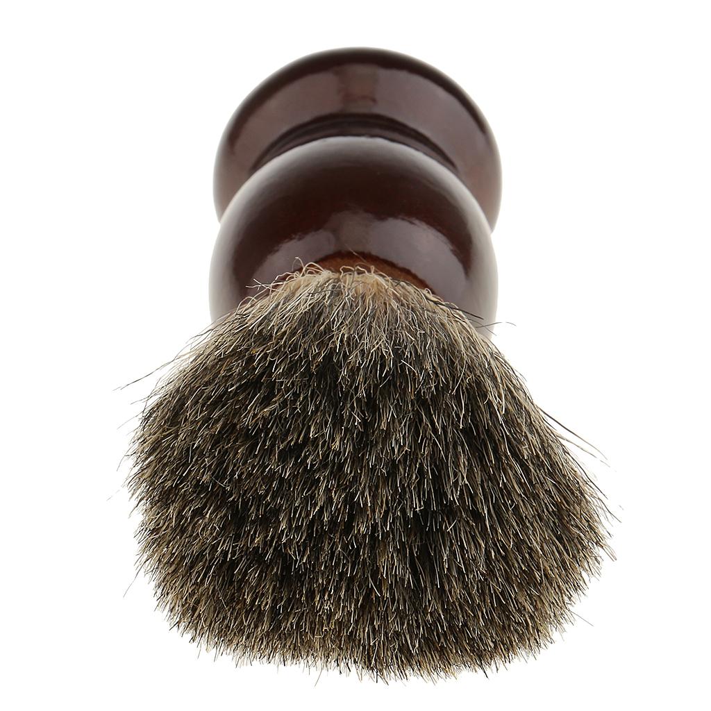 Soft Safety Facial Neck Bristle Hairdressing Shaving Brush Cleaner For Men's Hair Beard Cutting Dust Cleansing