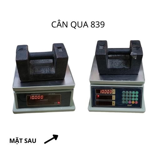 Cân điện tử tính tiền chống nước QUA dùng cho nhà hàng bán hải sản,tôm, cua,cá bảo hành 2 Năm