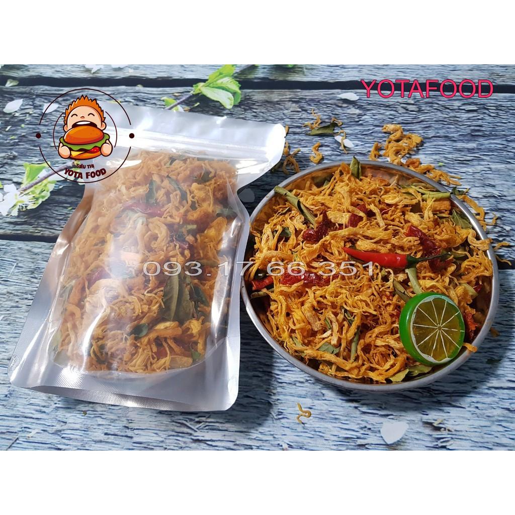 1KG KHÔ GÀ LÁ CHANH NGON LOẠI 1 GIÒN NGON - ĐẬM VỊ