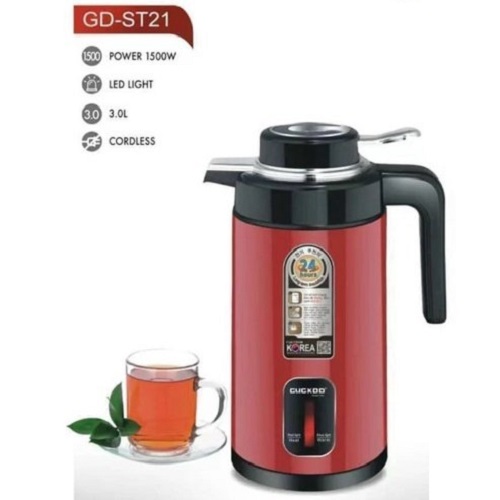 Ấm siêu tốc 3 lít kiêm thủy giữ nước nóng để bàn tiếp khách tiện dụng, chất liệu bằng hợp kim cao cấp siêu bền, lõi inox giữ nhiệt tốt, mẫu mới 2023