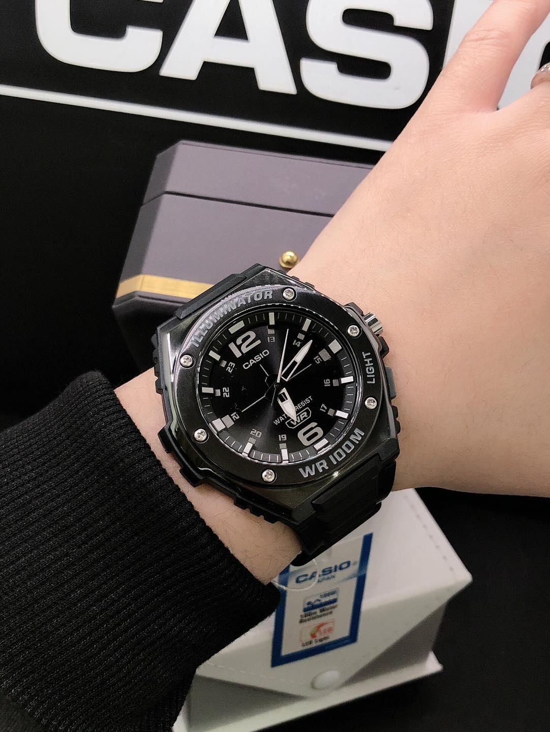 Đồng Hồ Nam Dây Nhựa Casio Standard MWA-100HB-1AVDF Chính Hãng | MWA-100HB-1A