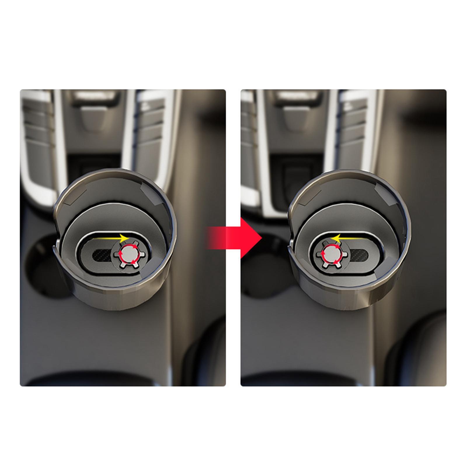 Car Cup Holder Expander ,Adjustable Base Rotatable Accessory Organizer Expandable Car Drink Holder Expander for Automobile Bottles Mugs