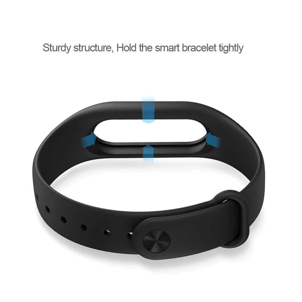 Dây Đeo Đồng Hồ Thông Minh Chất Liệu Silicone Thoải Mái Độ Đàn Hồi Cao