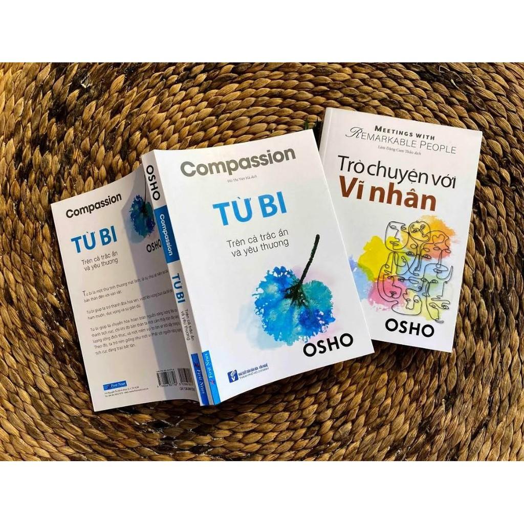 Sách - Combo OHSO Từ Bi + Trò Chuyện Với Vĩ Nhân - First News