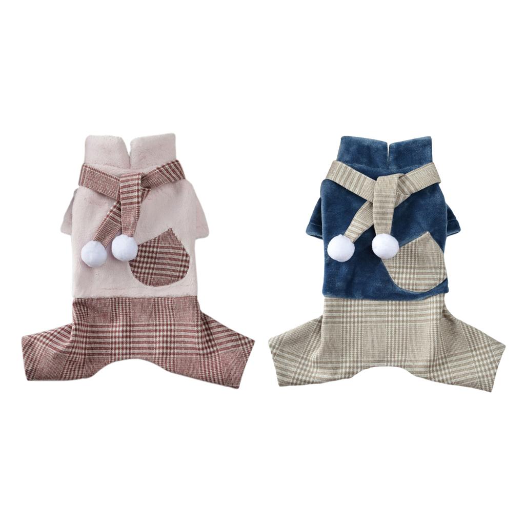 Pet Dog Clothes Winter Warm Soft Hoodie Pet Clothes Warm Clothing  S/M/L