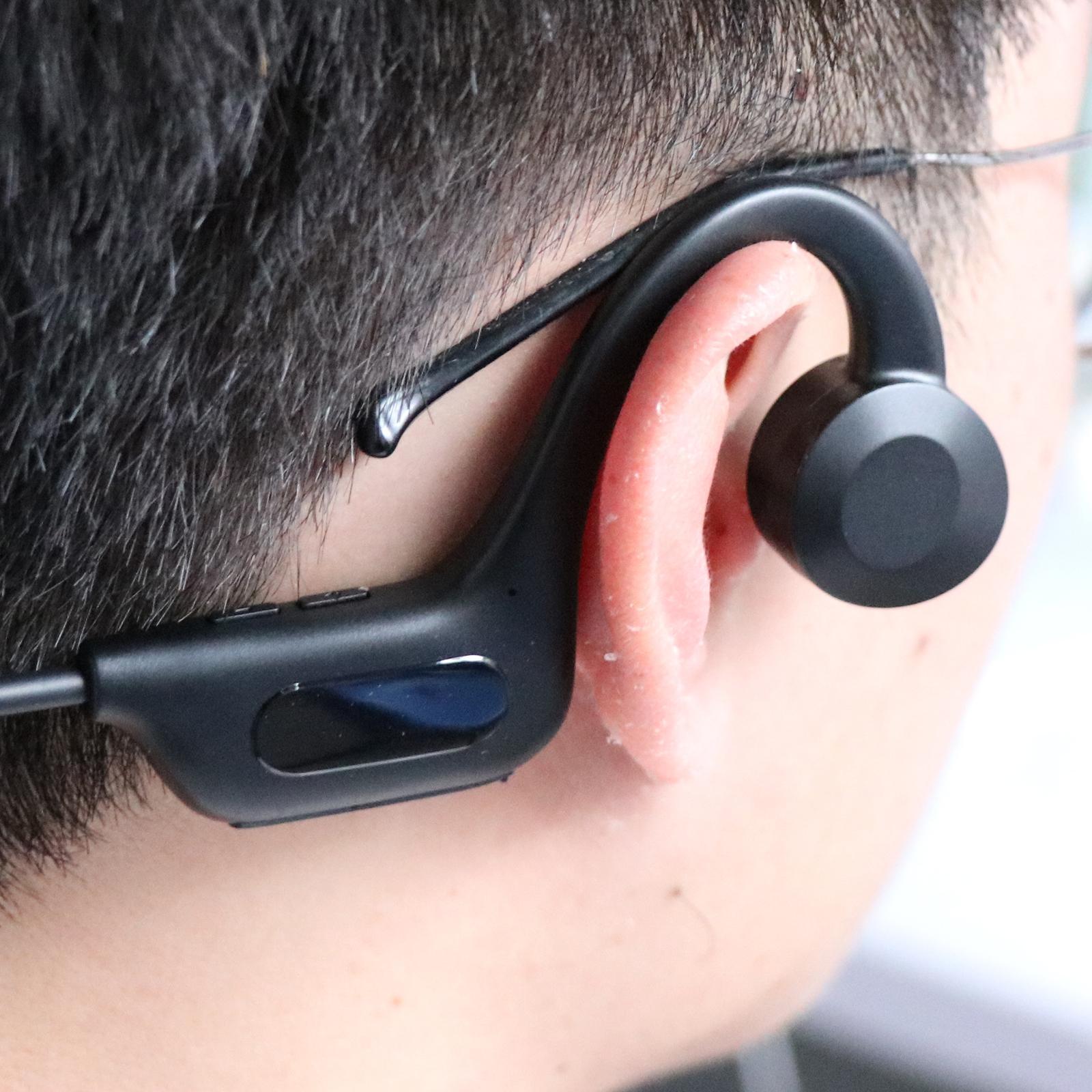2X Open Ear Air Conduction Headset Bluetooth 5.1 Wireless Headset Flexible