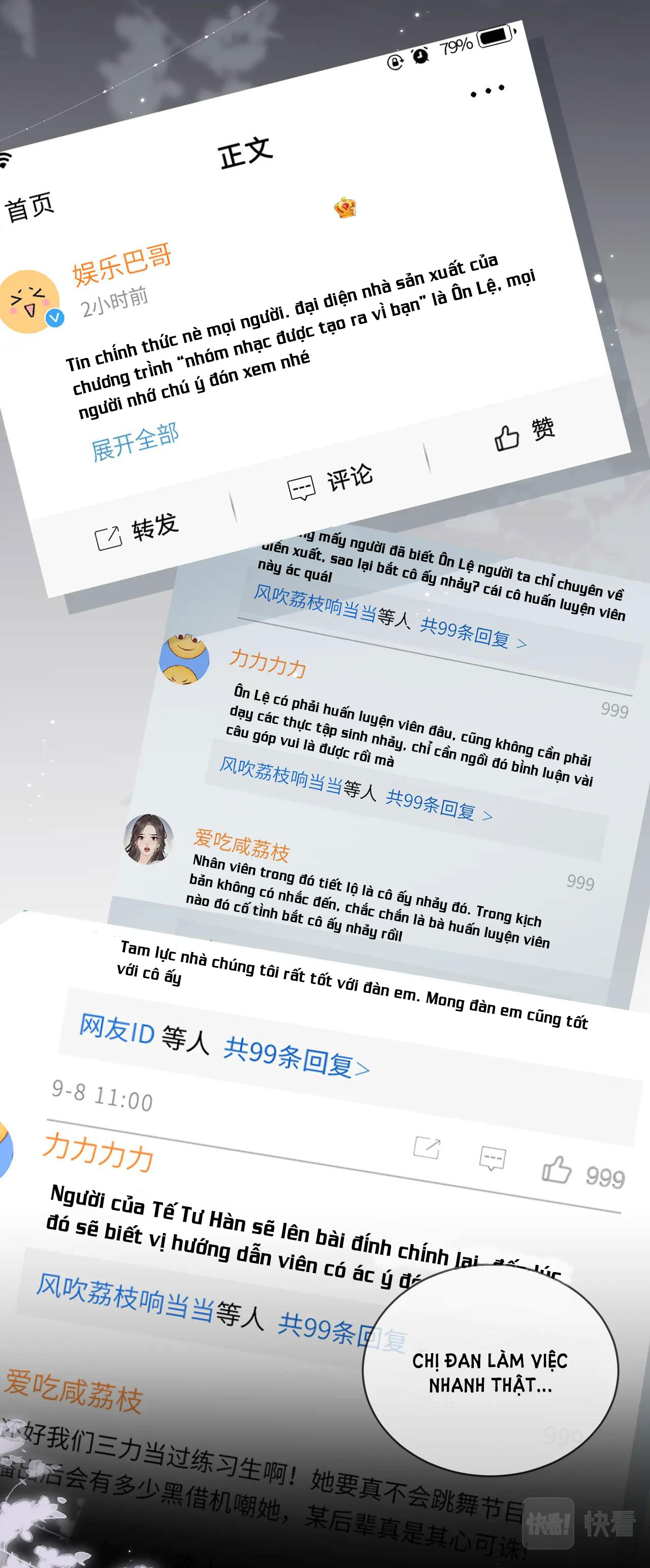 câu chuyện ngọt ngào của cặp vợ chồng đỉnh lưu chapter 17 35