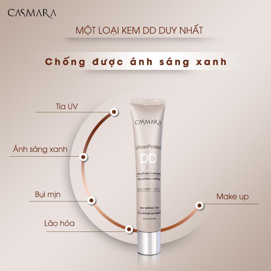 Kem Chống nắng CASMARA URBAN PROTECT DD CREAM ANTI-POLLUTION &amp; ANTI-AGING SPF 50 50ML