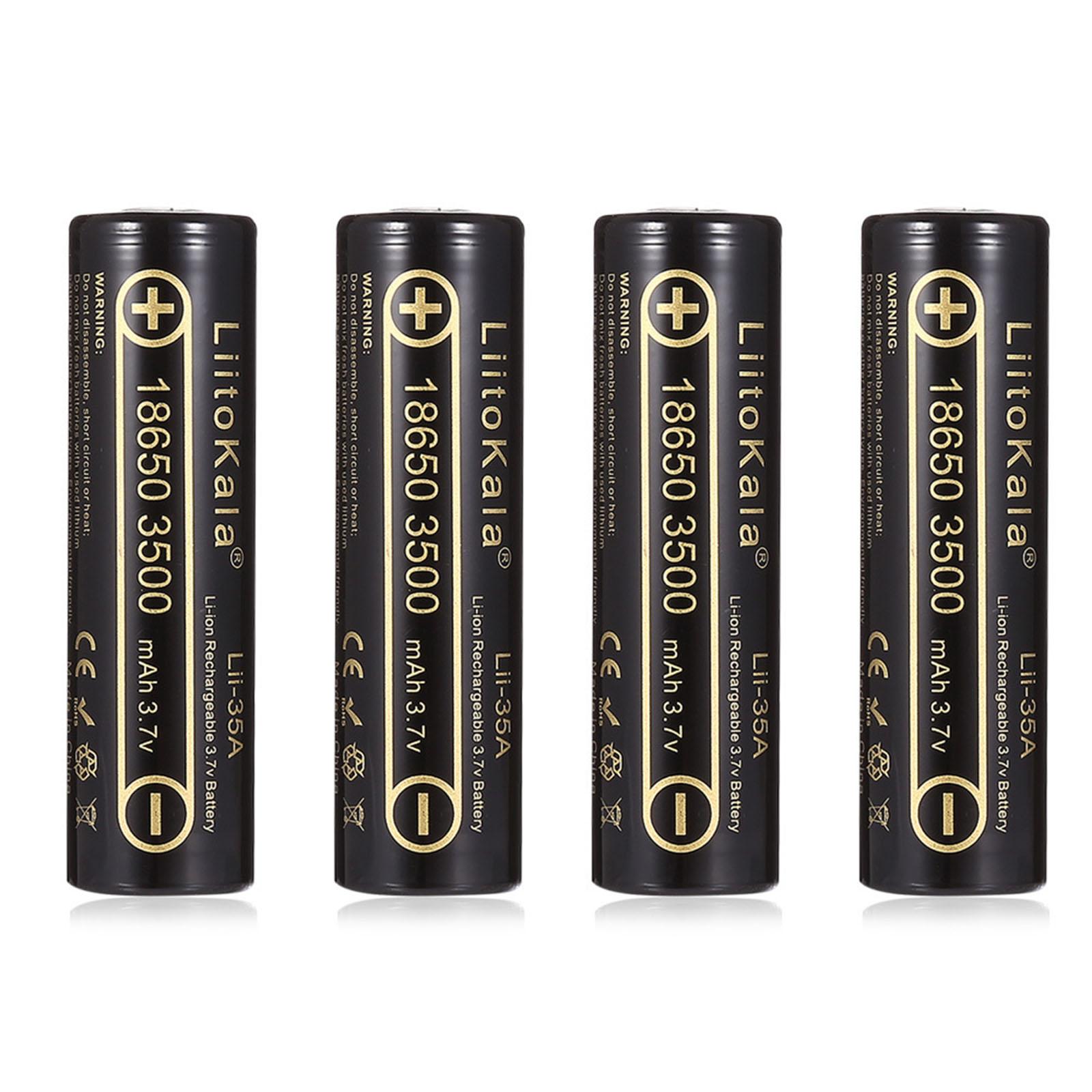 2x lii-35A 3500mAh 18650 Lithium Li-ion Battery Replacement Wide Application