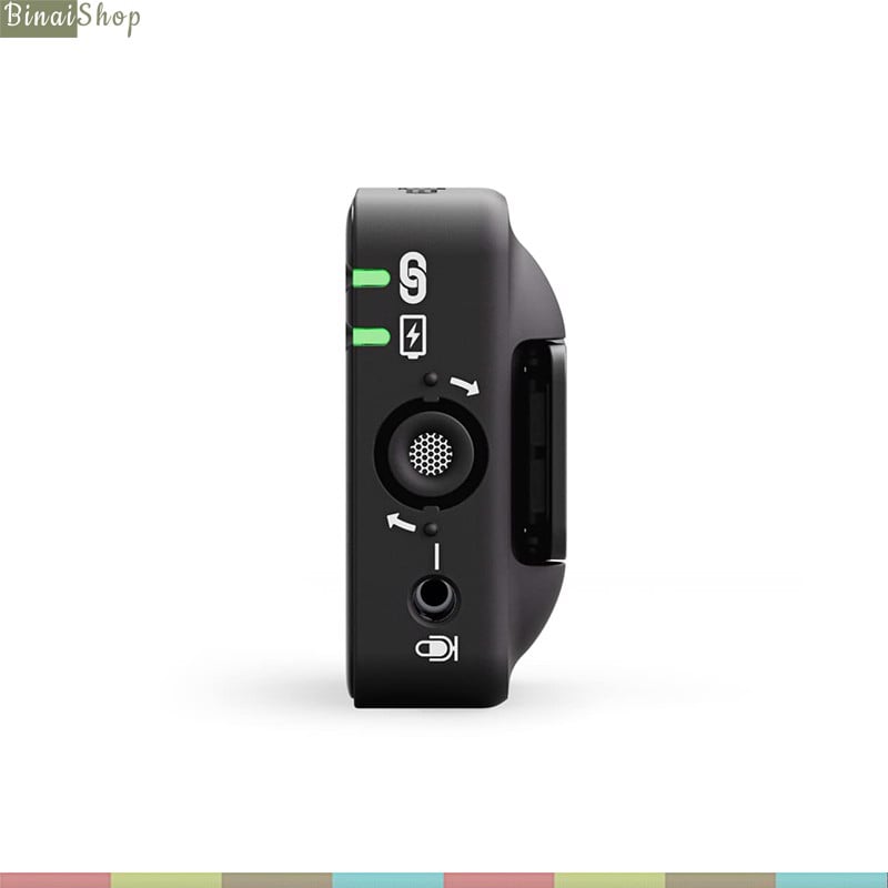 Rode Wireless ME - Micro Cài Áo Không Dây 2.4GHz, Tương Thích Nhiều Thiết Bị Cho Podcast, Quay Tiktok, Phỏng Vấn - Hàng chính hãng