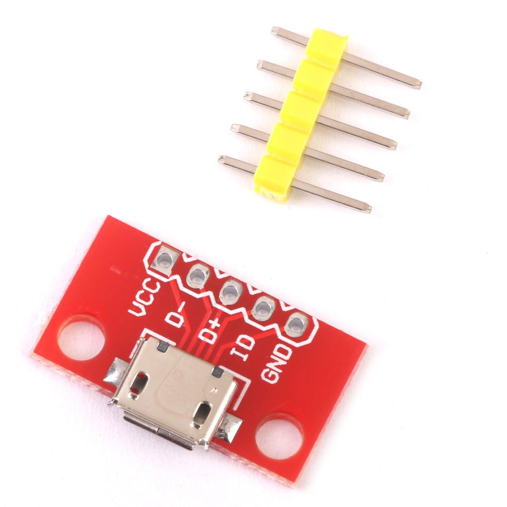 Phone Power Charging Converter Module Micro-b USB Breakout Board for Android