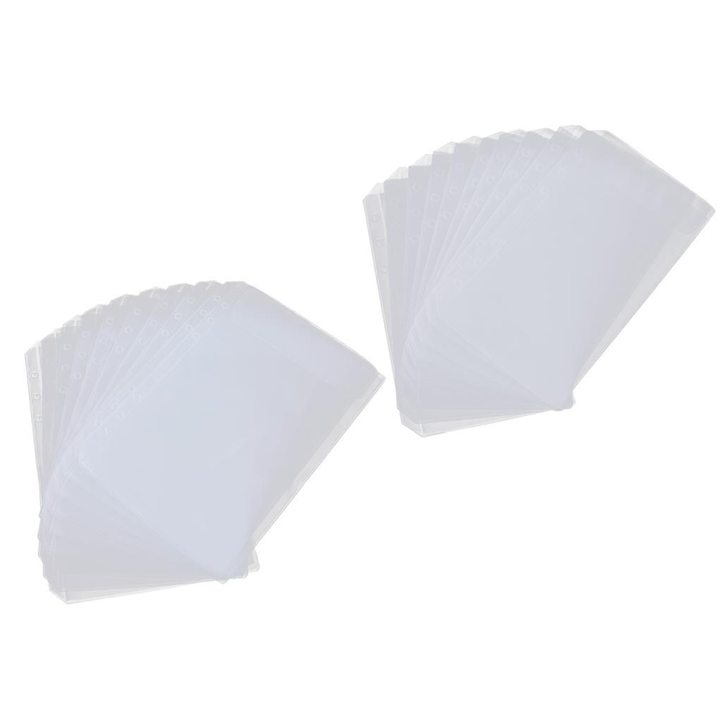 20x Binder Notebook Binder Loose Leaf Bag Collection Bags A5
