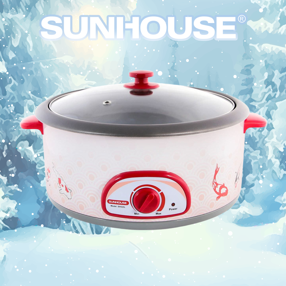 Nồi Lẩu Điện Sunhouse SH525  - Hàng chính hãng