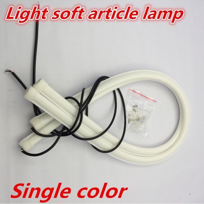 Đèn led viền mí 60cm xi nhan chạy Cao cấp TLS - Running water light bar (bộ 2 cái)