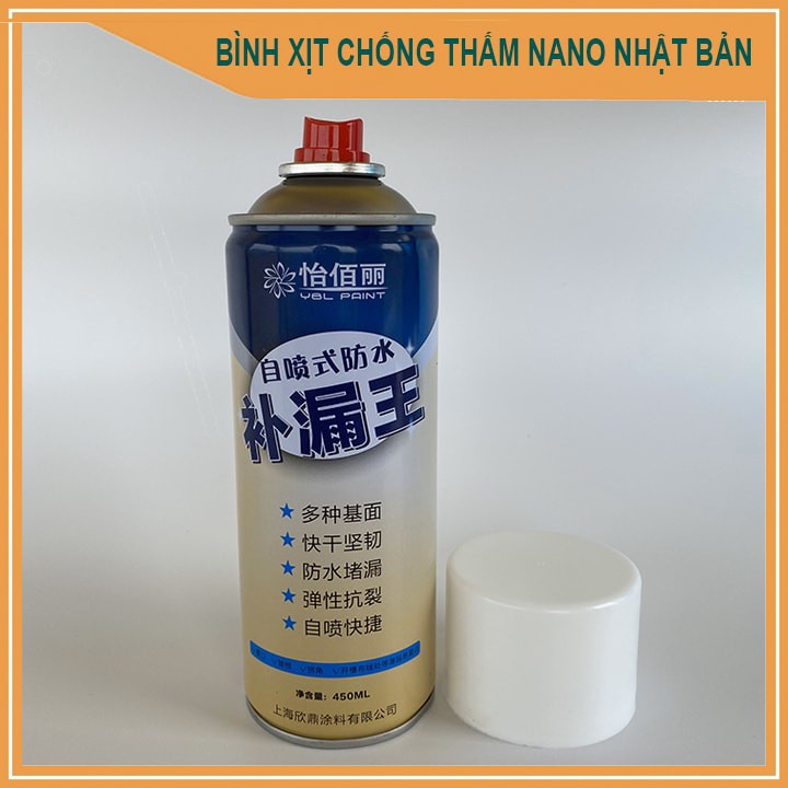 Bình Xịt Đa Năng Chống Thấm, Chống Dột Dột Waterproof Spray Polyurethane - Bình Xịt Bảo Vệ Nhà Bạn Khỏi Ngấm Nước