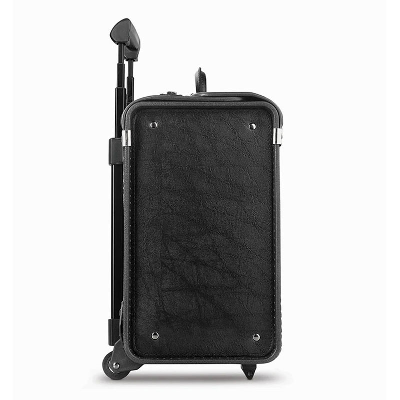 Vali kéo ngang 2 bánh tiếp viên hàng không size 17 Inch chất liệu da nhân tạo TT110