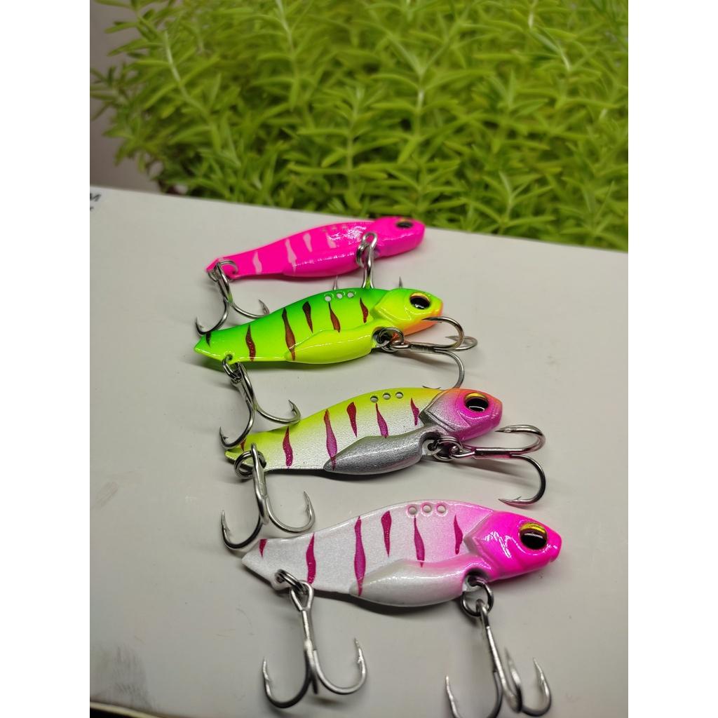 MỒI CÁ SẮT FISHEN-ORICHI-CICADA 10G MẪU NƯỚC SƠN TỐT FULL LƯỠI BKK CHUYÊN LURE LÓC RÔ PHI