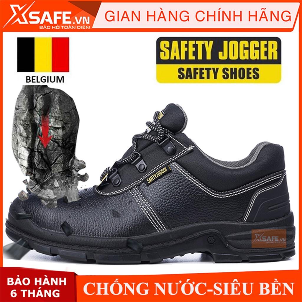 Giày bảo hộ lao động nam Jogger Bestrun2 S3 da bò, chống thấm nước, chống đinh, trơn trượt - Giày công trình, nhà máy