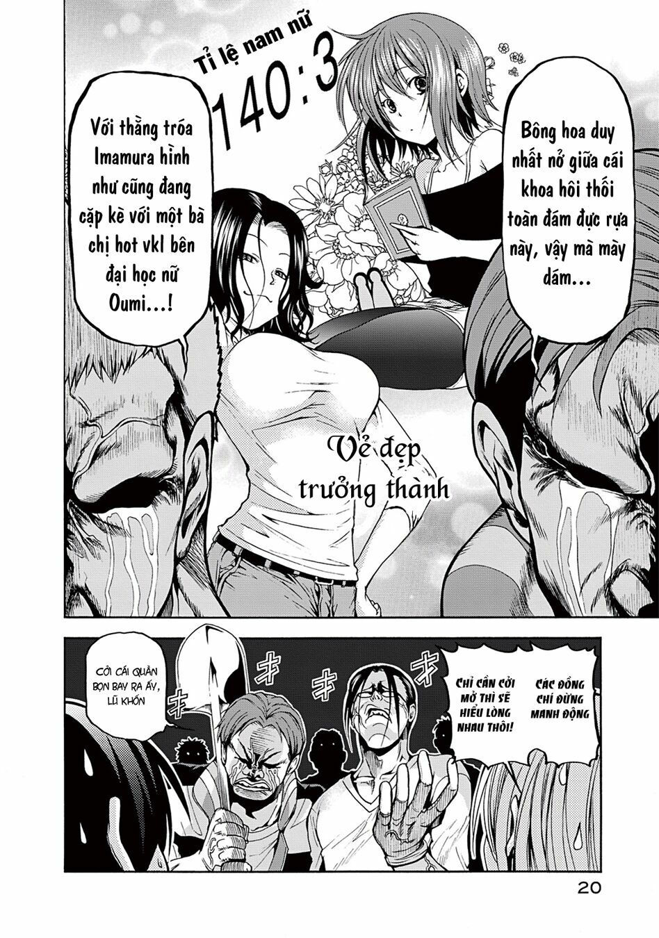 cô gái thích lặn - grand blue chapter 9 16