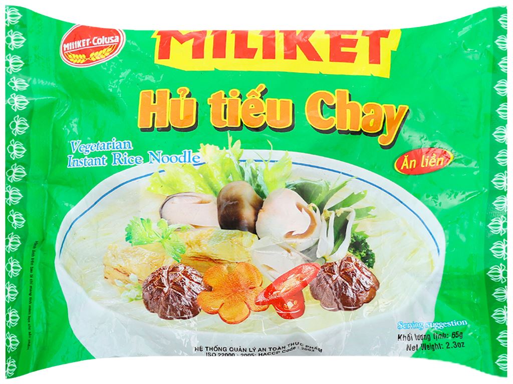 Hủ Tiếu Chay - Miliket - Thùng 30 gói