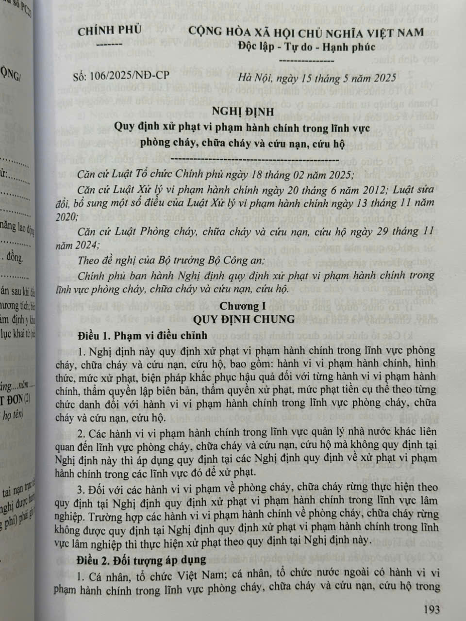 Sách Luật Phòng Cháy, Chữa Cháy Và Cứu Nạn, Cứu Hộ – Hệ Thống Văn Bản Quy Định, Hướng Dẫn Chi Tiết Thi Hành (V2586T)
