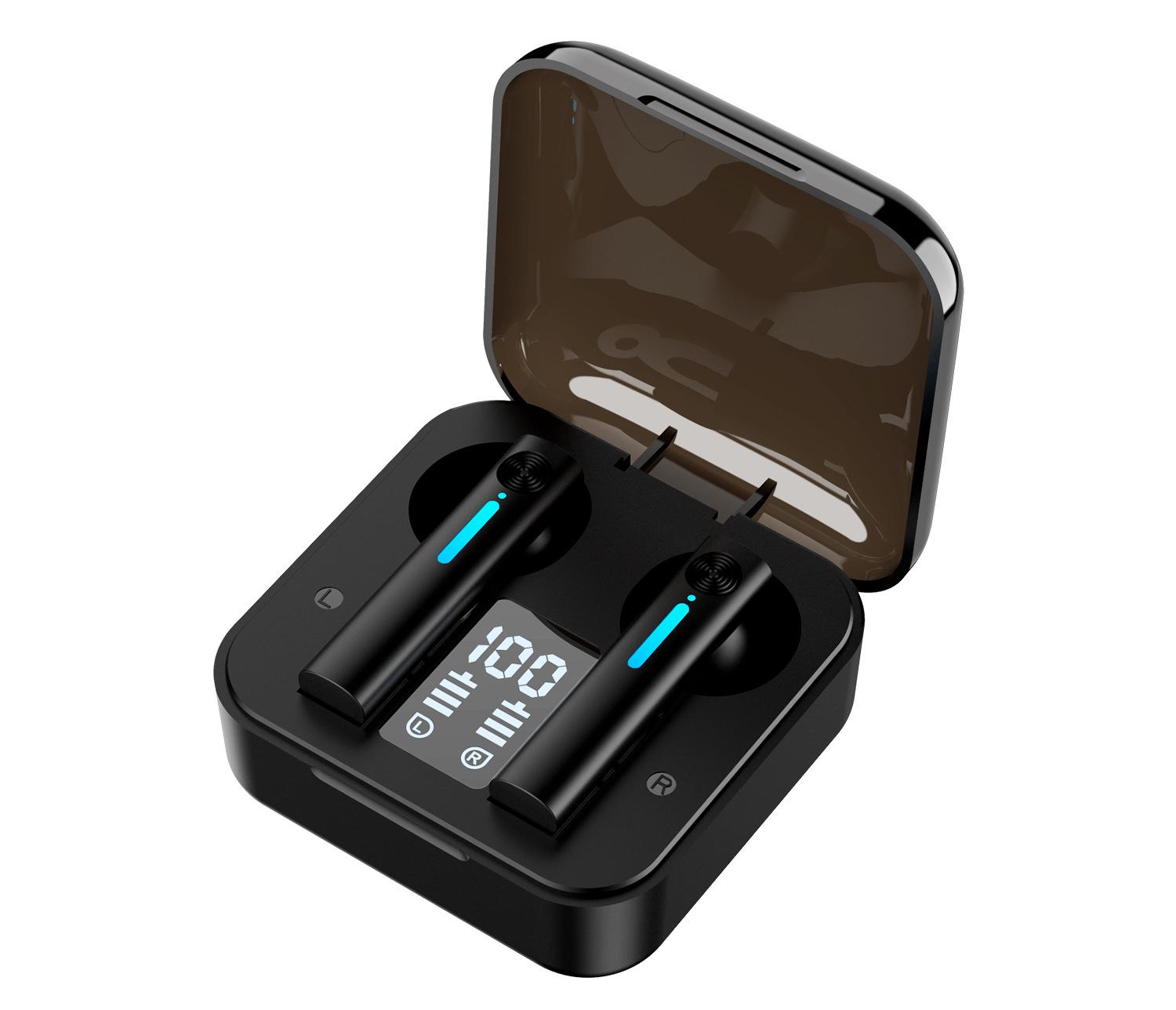 Mới Bluetooth T13 Tai Nghe Không Dây LED TWS Có Micro Tai Nghe Nhét Tai Tiếng Ồn Hủy Bỏ Tai Nghe Tai Nghe Nhét Tai