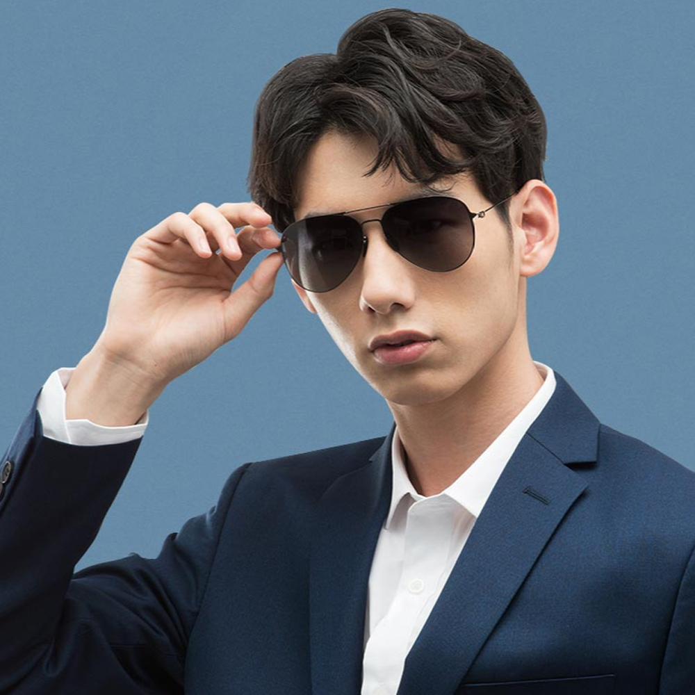 Xiaomi Aviator Kính mát Pro khối uv chống chói thép không gỉ siêu mỏng khung cho du lịch ngoài trời lái xe, quà tặng người đàn ông Phụ nữ