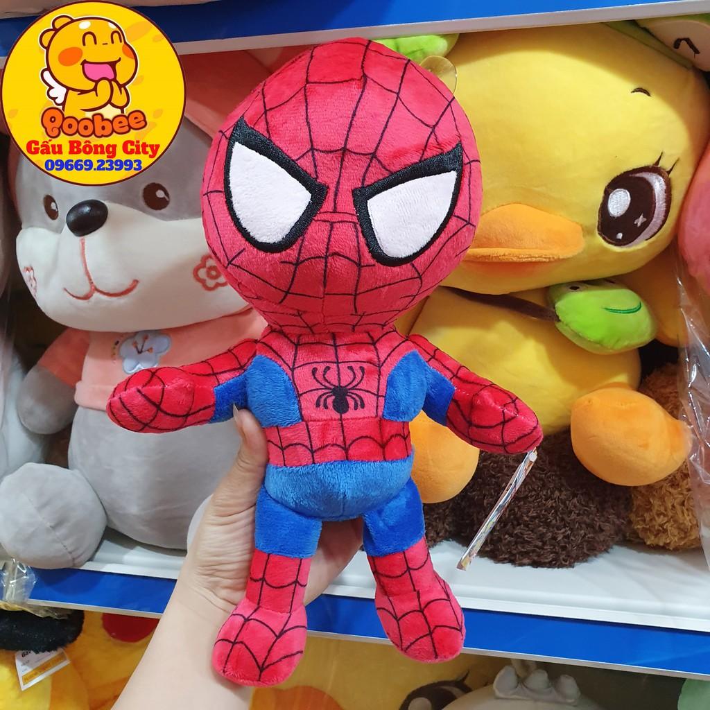Gấu Bông Siêu Anh Hùng Đáng yêu Cho Bé Marvel Avengers Người Sắt Nhện nhân Batman Captain America Iron Man Spiderman