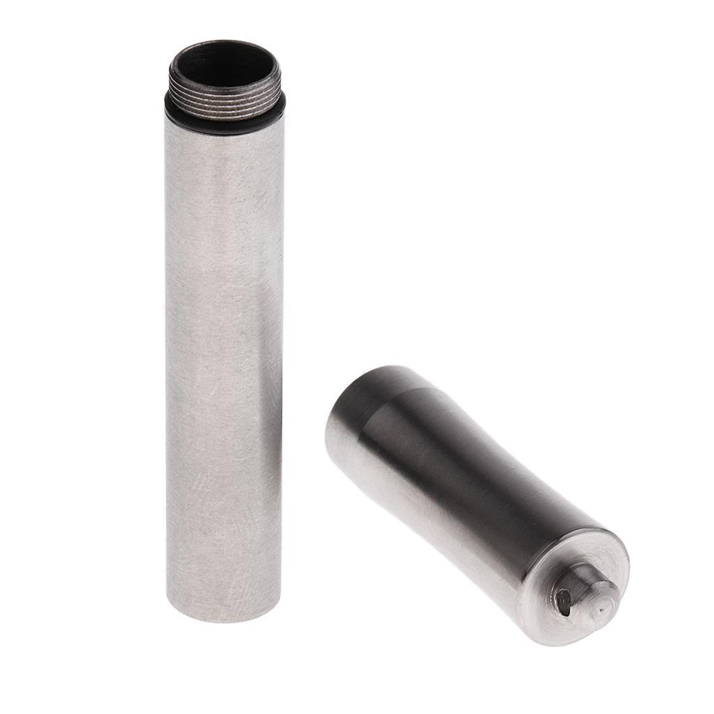 Stainless Steel Pocket Toothpick Holder Case Ear Pick Container Box Camping Hiking Tools