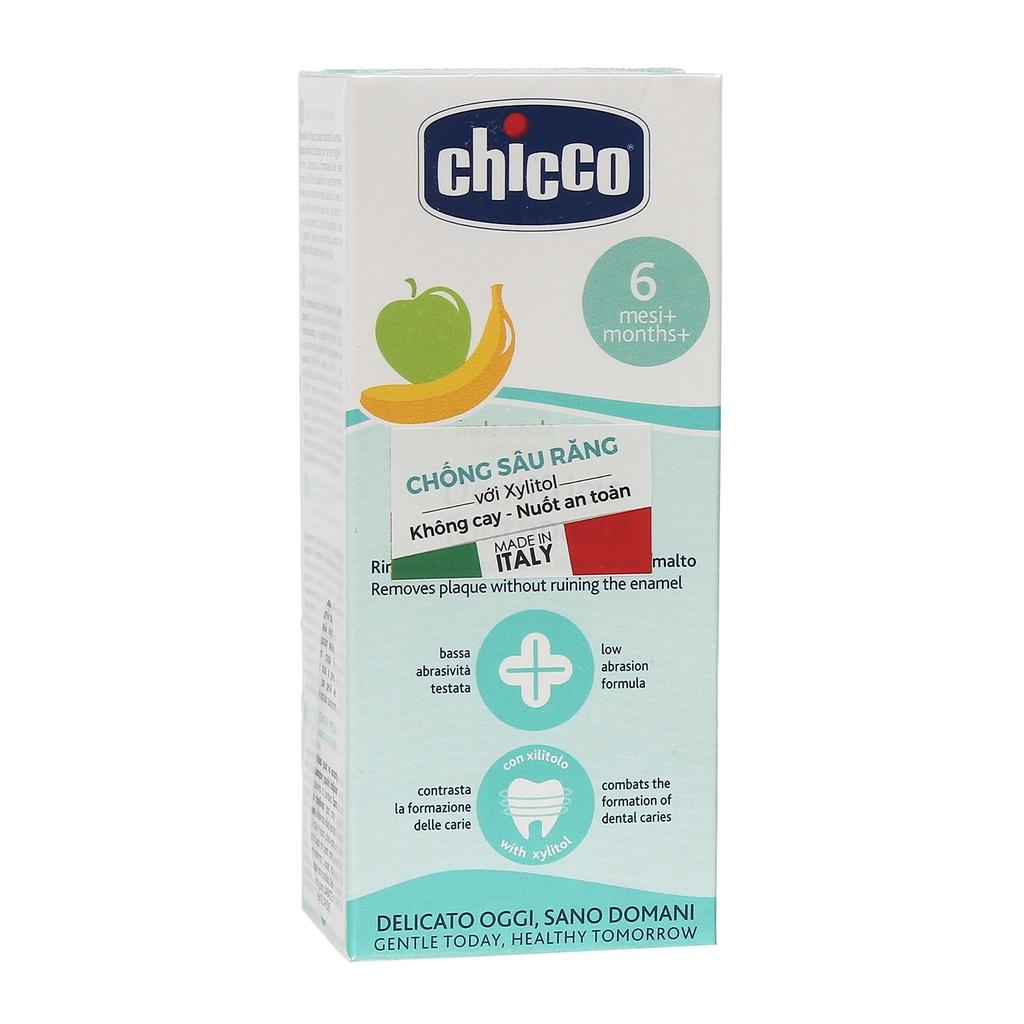 Kem đánh răng Chicco cho bé trên 6 tháng tuổi