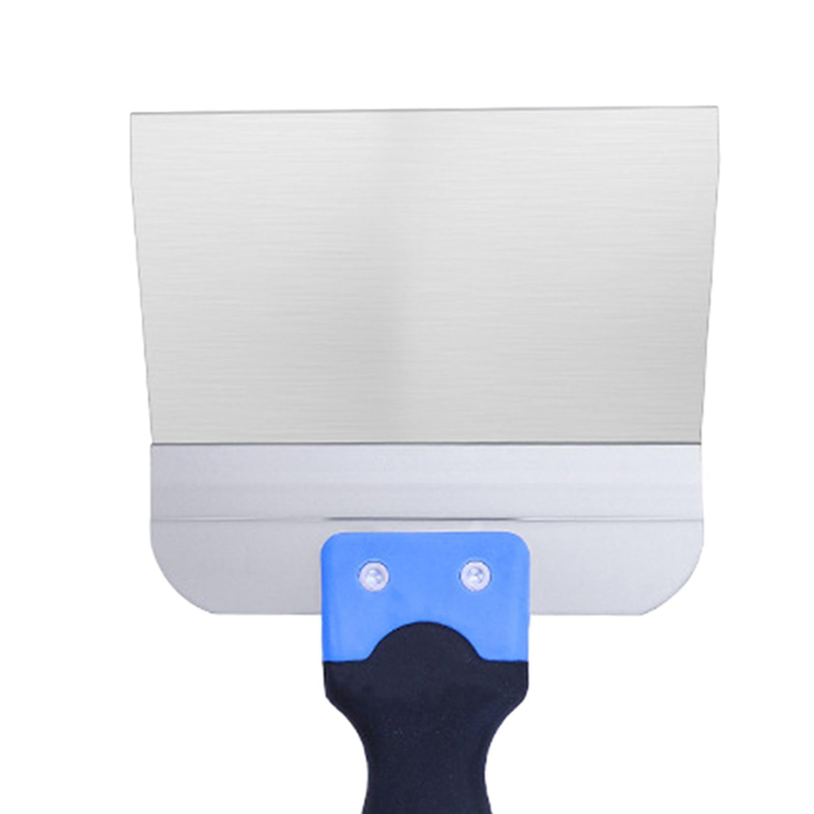 Paint Putty Scraper Stainless Steel Painters Tool Spackle Knife, for Decals Plaster