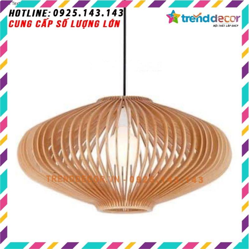 1 Tặng 1 - Mô Hình Đầu thú gỗ ghép trang trí Đèn Gỗ Thả Trần Giá Rẻ - Gỗ Bạch Dương