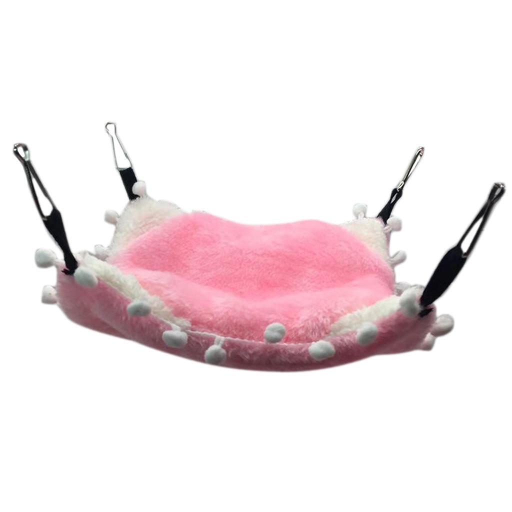 Small Animals Warm Hammock Hamster Sleep Bed For Small Pet Blue-S