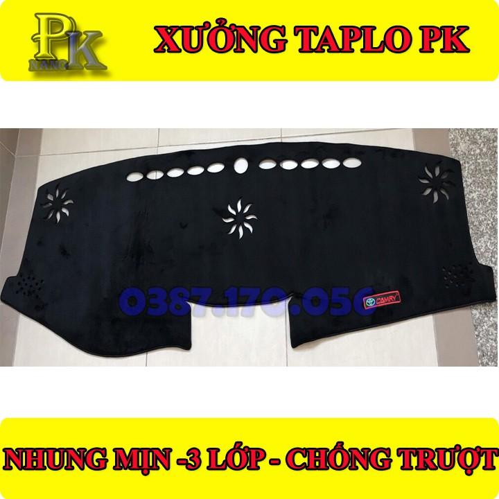 THẢM TAPLO DA XE CAMRY 2.0 2019 – ĐẾ CAO SU CHỐNG TRƯỢT – 3 LỚP- CHỐNG NÓNG TỐT - CH