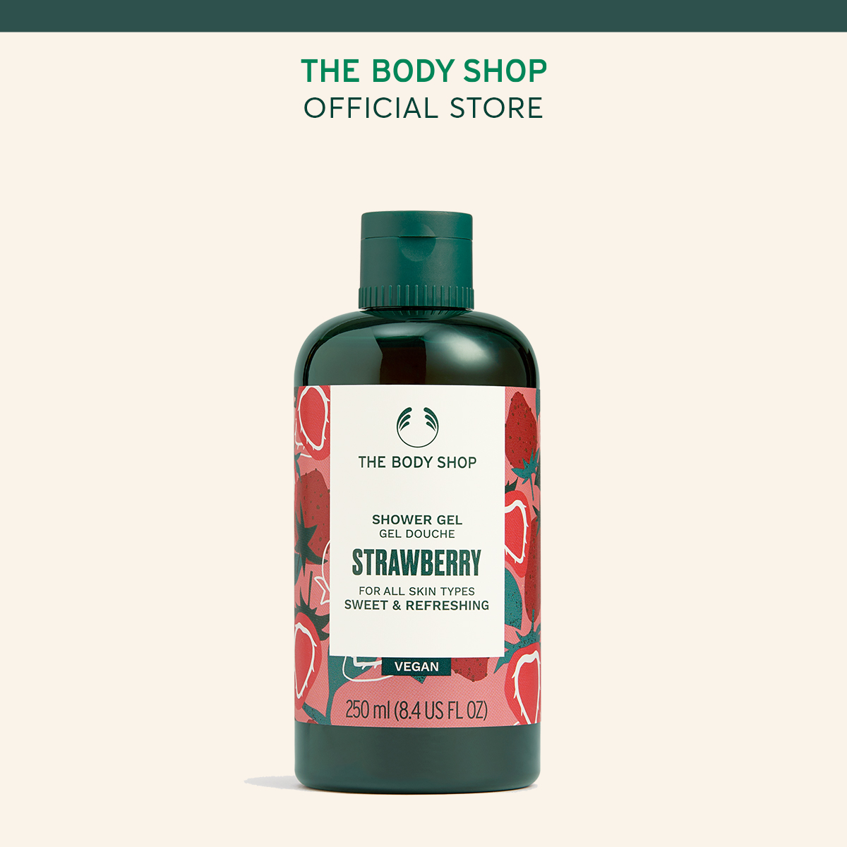 Gel Tắm The Body Shop Strawberry